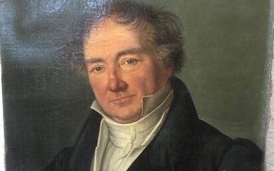 Narcisse GARNIER (1771/1832) - "Portrait d'homme"