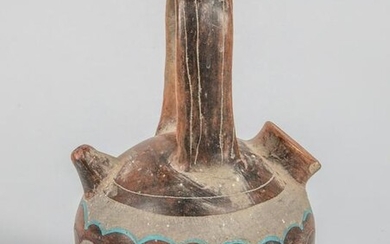 Native American Type Painted Pottery Jar, Navajo