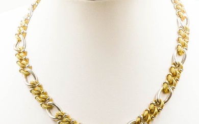 Necklace - 18 kt. White gold, Yellow gold