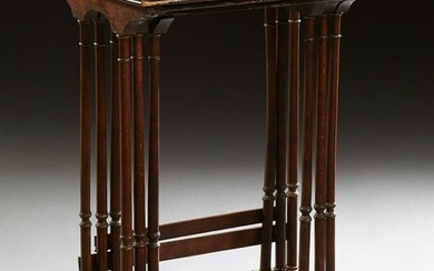 Nest of Three Anglo-Chinese Nesting Tables, 19th c.