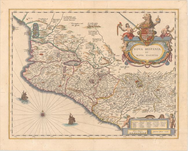 "Nova Hispania, et Nova Galicia", Blaeu, Willem