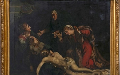 Painting, "Deposition of Jesus" - Historicism - oil on canvas - Second half 18th century