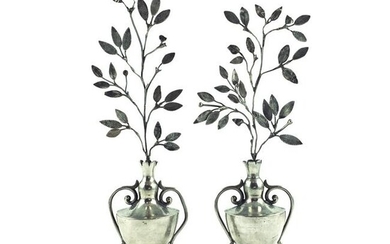 Pair of Hispano-American vases