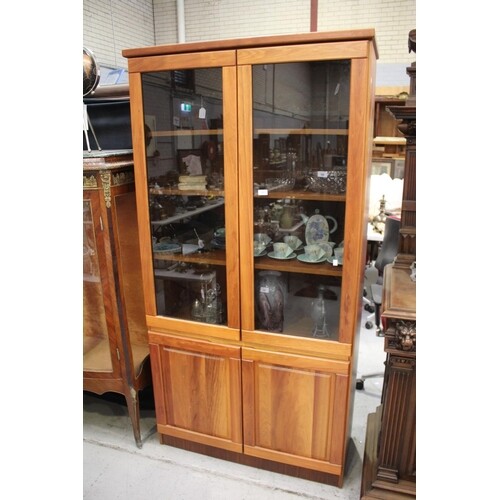Parker style Display cabinet circa 1970's, approx 199cm H x ...
