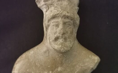 Parthian Terracotta Deity bust - (10×7×4 cm)