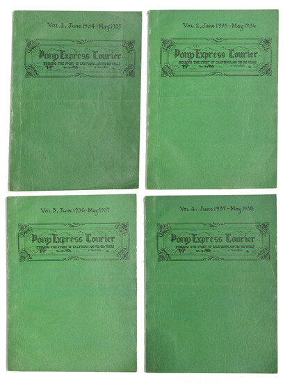 Pony Express Courier Bound Editions