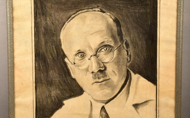 Portrait drawing Dr. Ferdinand Sauerbruch 1933