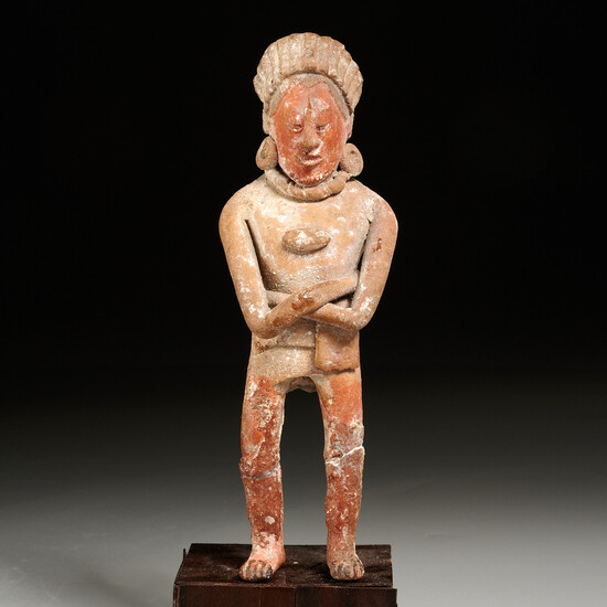 Pre-Columbian terracotta warrior, ex-Mathias Komor