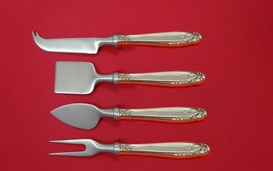 Prelude by International Sterling Silver Cheese Serving Set 4 Piece HHWS Custom