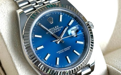 Rolex - Oyster Perpetual Datejust 41 'Blue Dial' - 126334 - Men - 2021