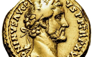 Roman Empire. Antoninus Pius (AD 138-161). Gold Aureus,Rome, AD 153-154