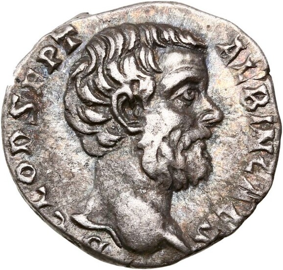 Roman Empire. Clodius Albinus (AD 195-197). AR Denarius,Clodius Albinus as Caesar, AD 193-195. Rome, AD 194