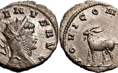 Roman Empire Gallienus AD 260-268 BI Antoninianus Good Very Fine