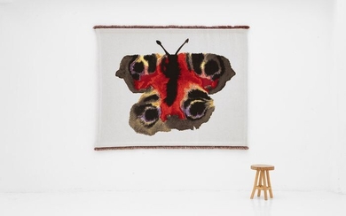 Rop van Mierlo - Tapestry - Wild Animals - Butterfly wall hanging