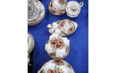 Royal Albert Old Country Roses tea wares