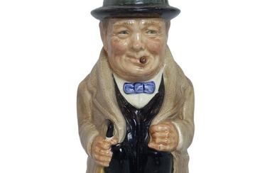 Royal Doulton Winston Churchill Toby Jug Porcelain Mug