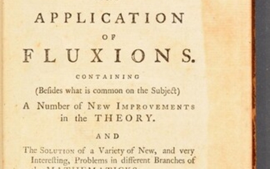 SIMPSON, Thomas - The doctrine and application of fluxions.