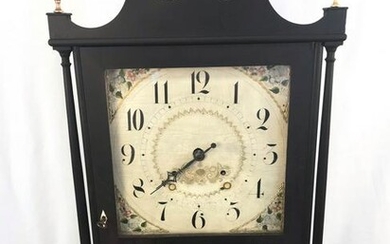 Seth Thomas 1810/20's Cased Clock w/ handpainted Floral