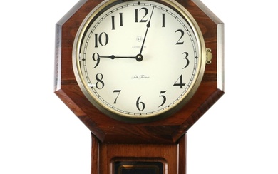 Seth Thomas by Talley "Drop Octagon" Wooden Wall Clock