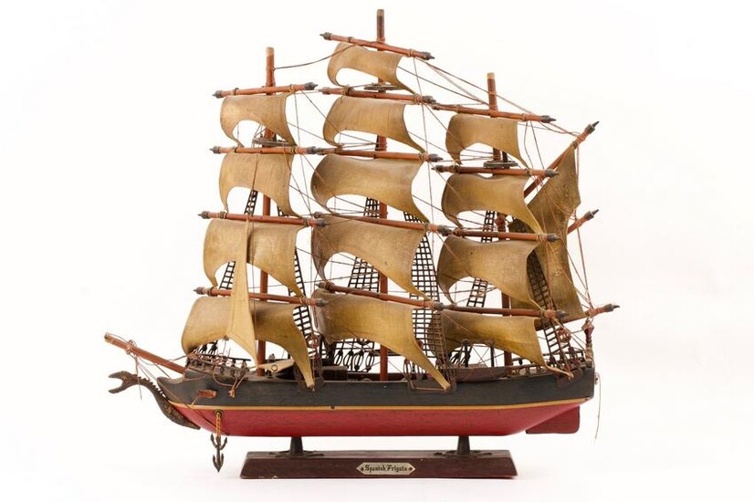 Spanish Frigate Model Ship