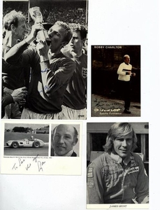 Sport Collection.- A collection of photographs signed