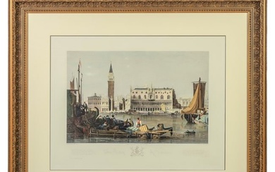 The City of Venice Engraving after Samuel Prout