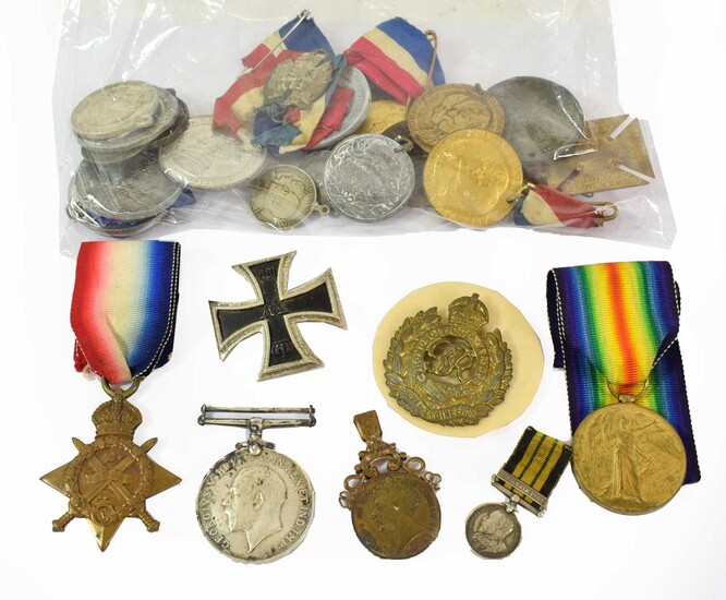 Three Single First World War Medals
