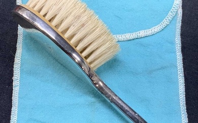 Tiffany&Co Vintage Sterling Silver Brush W DustBag