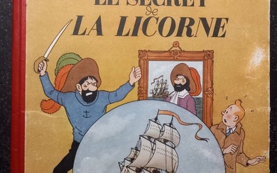 Tintin T11 - Le secret de la Licorne (A20) - C - 1 Album - First edition - 1943