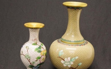 Two various Chinese cloisonne vases