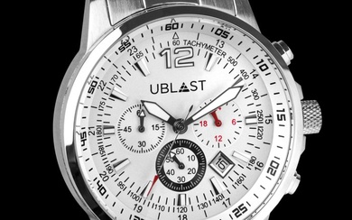 Ublast® - " NO RESERVE PRICE " Street Race Chronograph - UBSR43SWH - No Reserve Price - Men - New