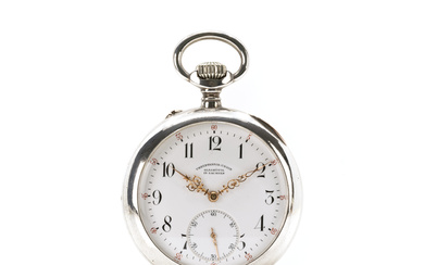 Union Glashütte Taschenuhr Lépine mit Uhrenkette