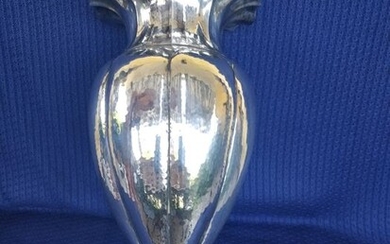 Vase - .800 silver - Italy - Mid 20th century