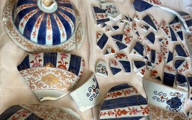 Vase - Porcelain - frammenti di vasi - China - Kangxi (1662-1722)