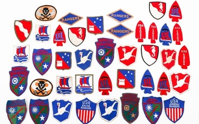WWII - KOREAN WAR US ARMY INFANTRY PATCHES