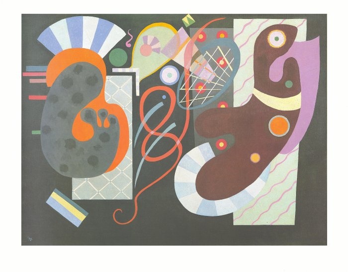 Wassily Kandinsky (1866-1944), after - Nœud Rouge