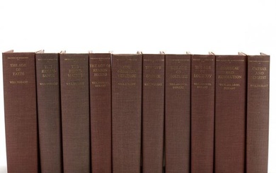 Will & Ariel Durant's The Story of Civilization , in Ten Volumes