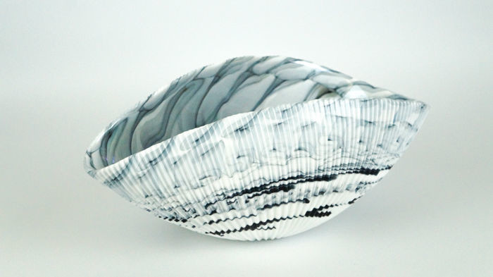 Yalos Murano - Shell centerpiece cup (cm 30) - Glass