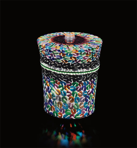 Yoichi Ohira, Unique 'Anello' vase, from the 'Foglie di Ninfee' series