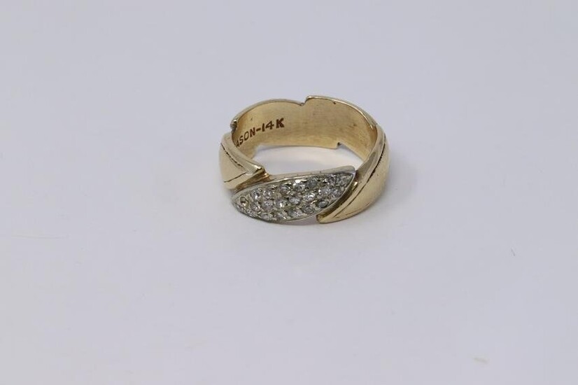 14KT Diamond Ladies Ring