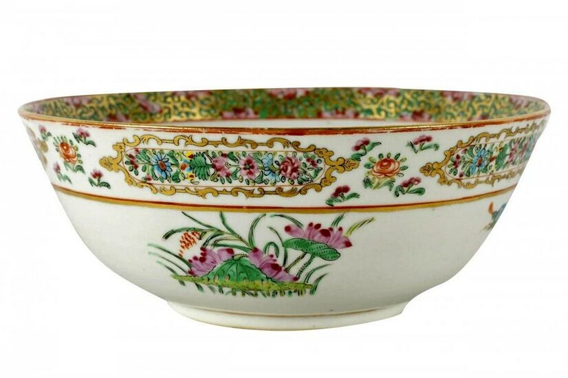 19TH C. CHINESE PORCELAIN BOWL PERSIAN SPECIAL ORDER