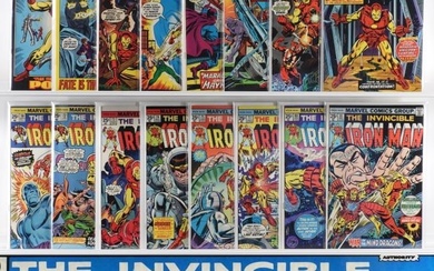 33PC Marvel Comics Iron Man #47-#159 Group