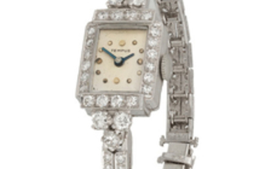 Reloj Art Déco TEMPUS para señora, n. 802, Beleco Watch Co.