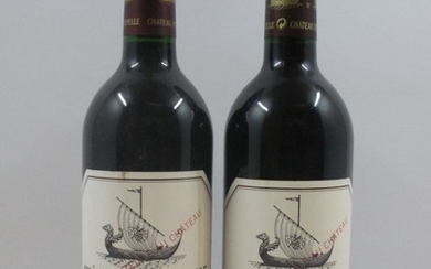 6 bouteilles CHÂTEAU BEYCHEVELLE 1996 4è GC Saint Julien (1 étiquette tachée)