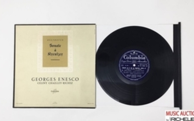 Lot de 1x LP de Georges Enesco, violon et Celiny C…