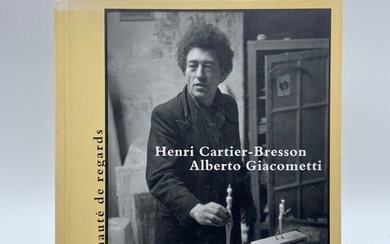 78 [HISTOIRE DE L'ART, XXe siècle, PHOTOGRAPHIE, SCULPTURE] Henri Cartier-Bresson - Alberto Giacometti, Une communauté...