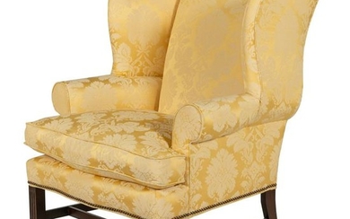 Chippendale Style Wing Chair