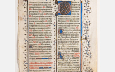 French Illuminated Manuscript