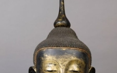 Tête de Buddha Myanmar/Birmanie ca 19° siècle…