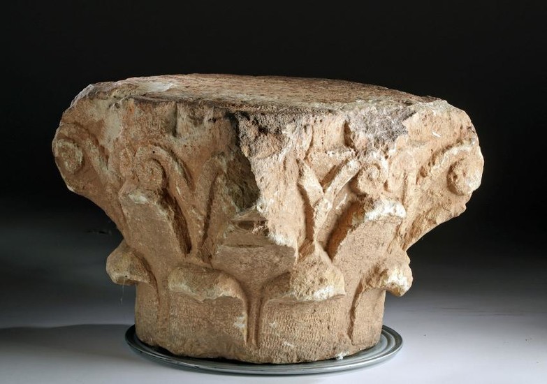 Late Roman Marble Capitol - Corinthian